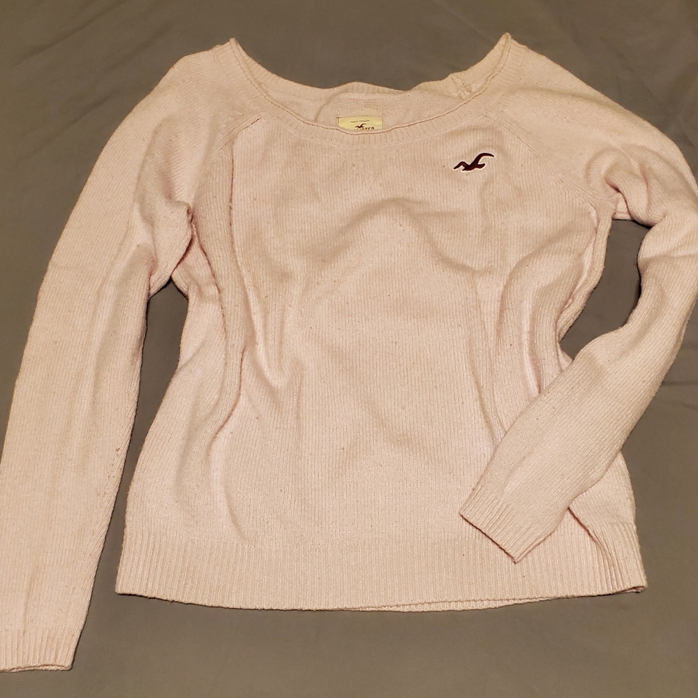 Hollister pink sweater